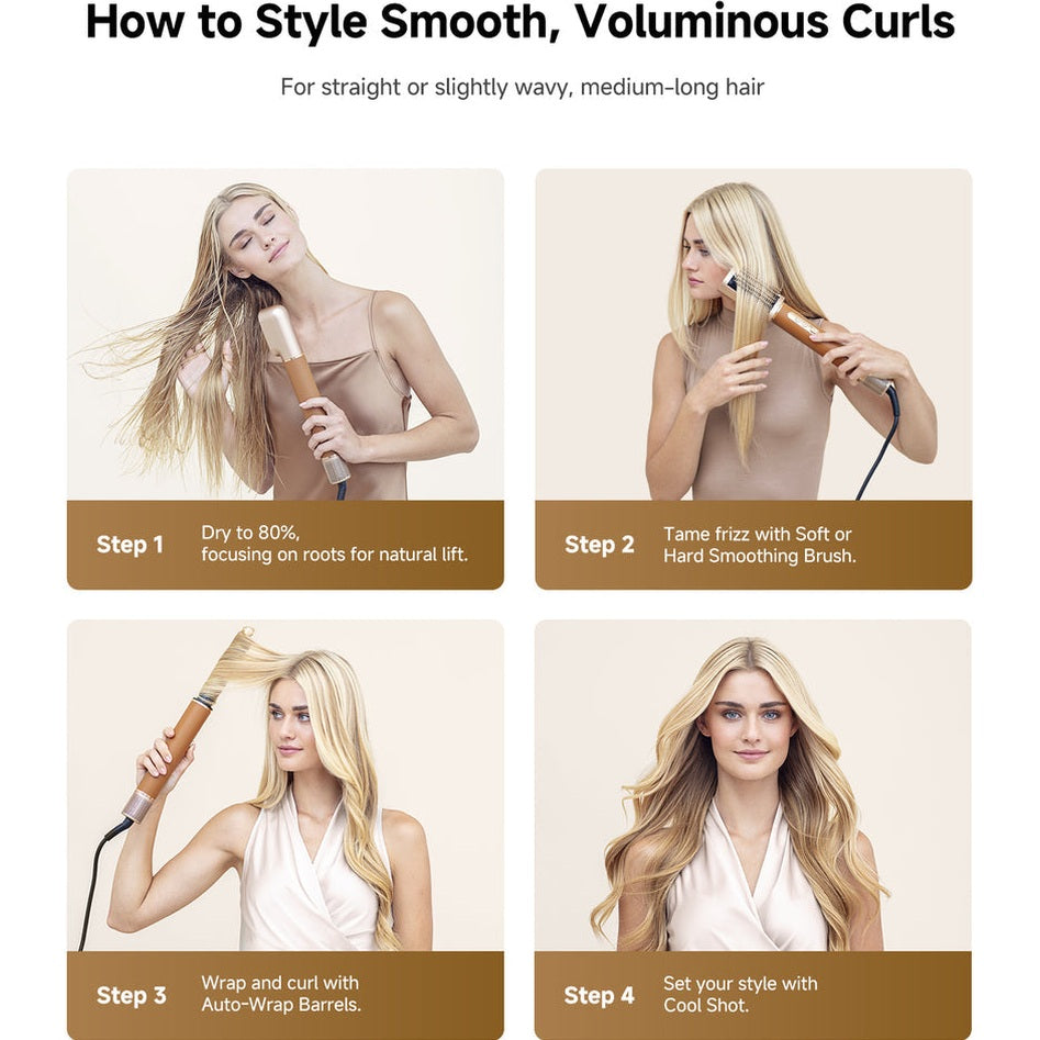 Dreame AirStyle Pro 7-in-1 Hair Styler | Multi-tool Dryer & Styling Kit Haircare – view 8