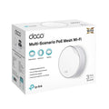 TP-Link Deco X50-PoE retail packaging with three units shown on box art