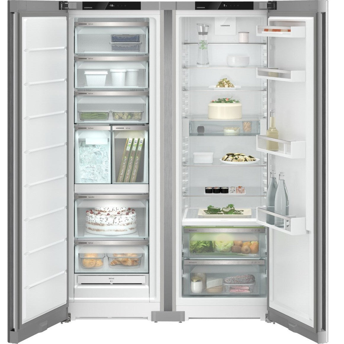 Liebherr XRFsf 5245 Plus 660–676 L Side‑by‑Side Fridge‑Freezer | Stainless Steel