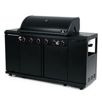 Landman COOL BLACK 6 Burner Mini Outdoor Kitchen | 22169 Landmann Outdoor Grill Euronics Ireland