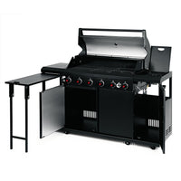 Landman COOL BLACK 6 Burner Mini Outdoor Kitchen | 22169 Landmann Outdoor Grill Euronics Ireland