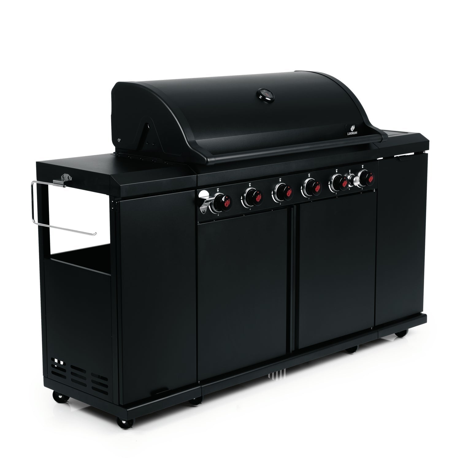 Landman COOL BLACK 6 Burner Mini Outdoor Kitchen | 22169 Landmann Outdoor Grill Euronics Ireland