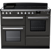 Rangemaster Estel Deluxe 110 Induction range cooker in Slate with Chrome trim
