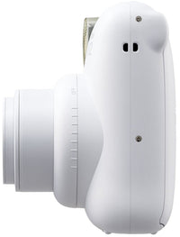 FUJIFILM instax mini 12 Instant Camera Clay White - side view