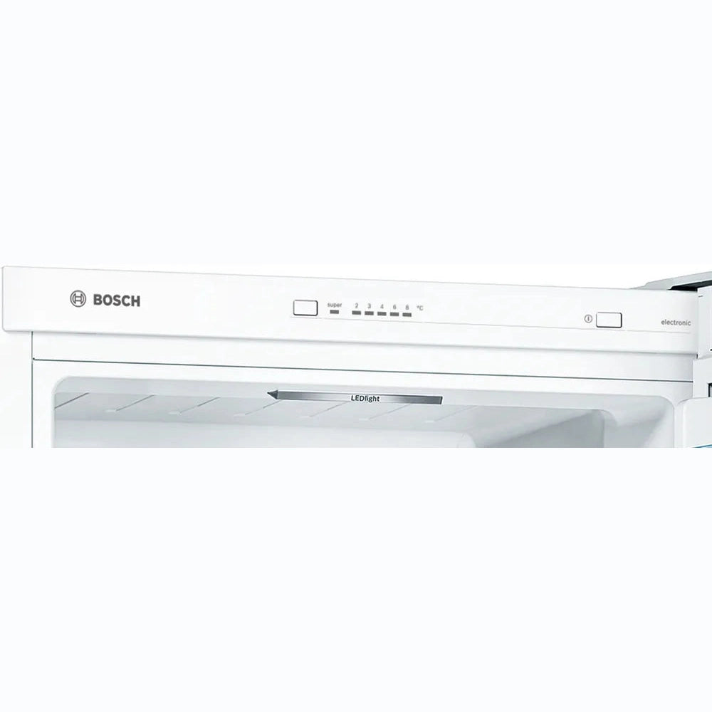 Bosch Serie 4 Freestanding Fridge Freezer 60cm | White Bosch Fridge Freezer Euronics Ireland
