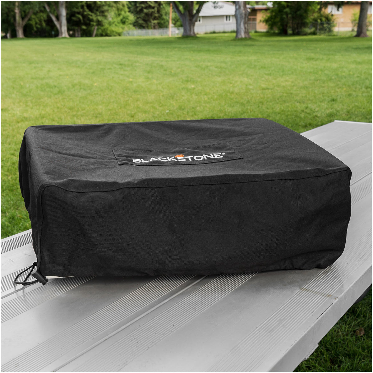 Blackstone 22" Tabletop Griddle Cover - Black - cover on a tabletop griddle