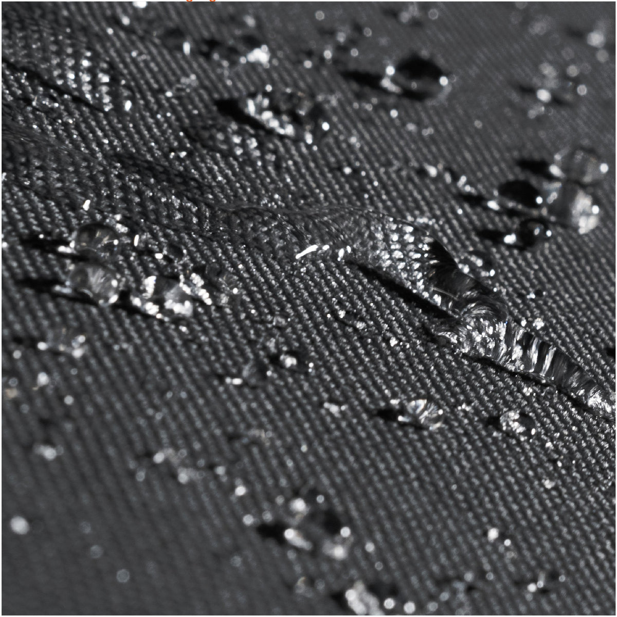 Blackstone 22" Tabletop Griddle Cover - Black - water beading on the fabric