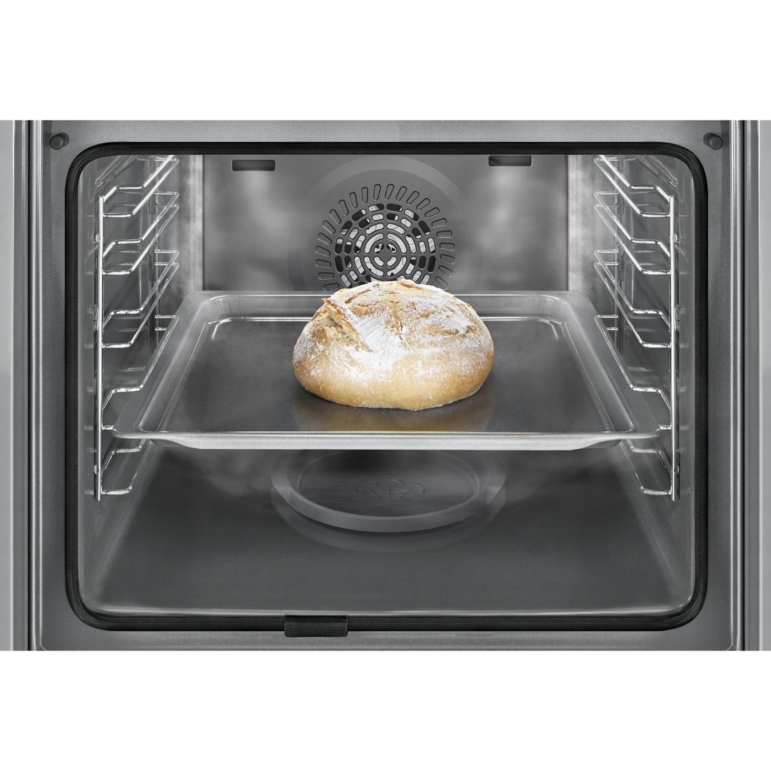 Bosch Series 4 Built-in oven with added steam function 60 x 60 cm Black | HQA534BB3B Bosch Oven Euronics Ireland