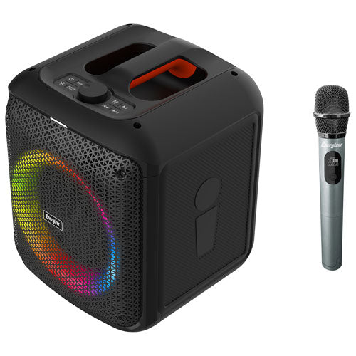 Energizer Bluetooth Party Speaker with Wireless Microphone | BTS458BK Energizer Speaker Euronics Ireland