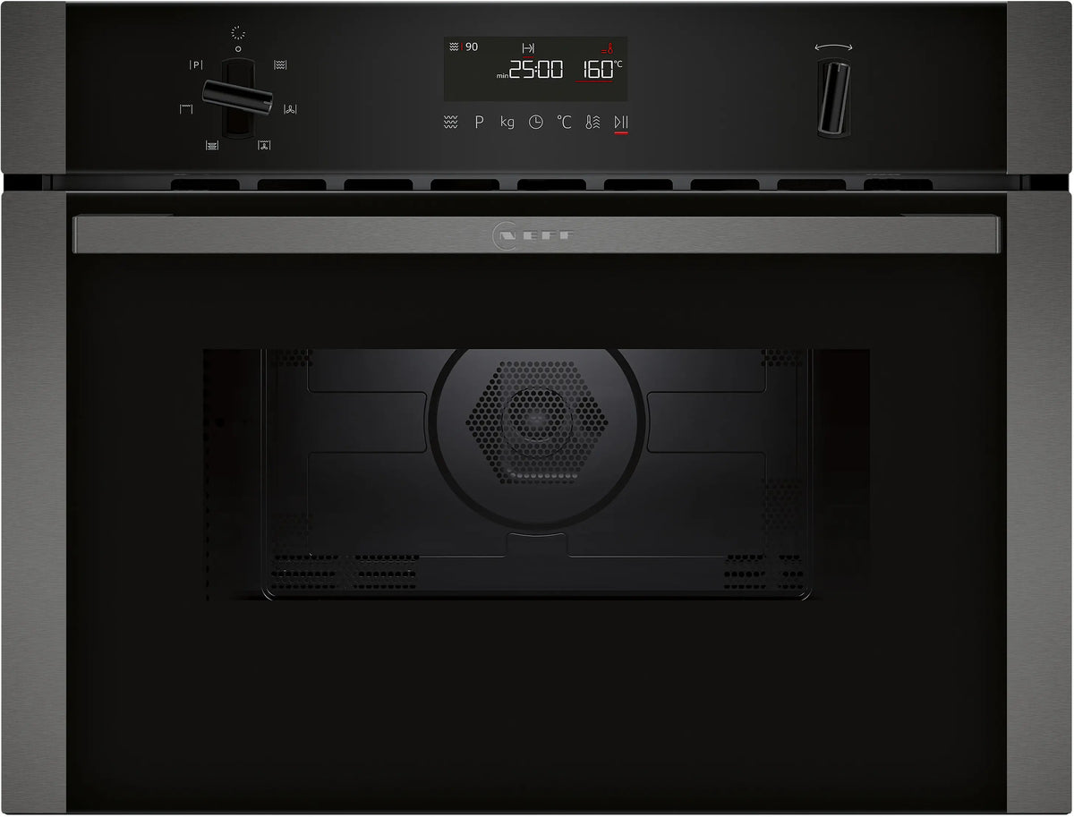 NEFF N50 Built-In Microwave with Hot Air - Graphite-Grey | C1AMG84G1B