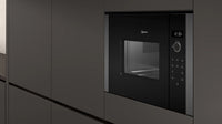 NEFF N50 HLAWD23G0B built-in microwave oven in Graphite-Grey
