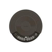 Outin Claro round coffee scale with silicone mat and LED display
