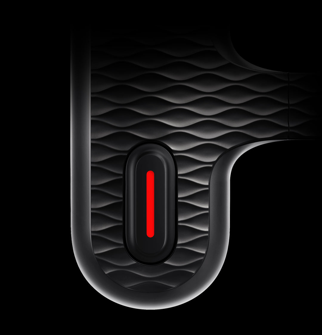 Amazfit UP Open-Ear Clip-On Earbuds - Black - earbud button detail