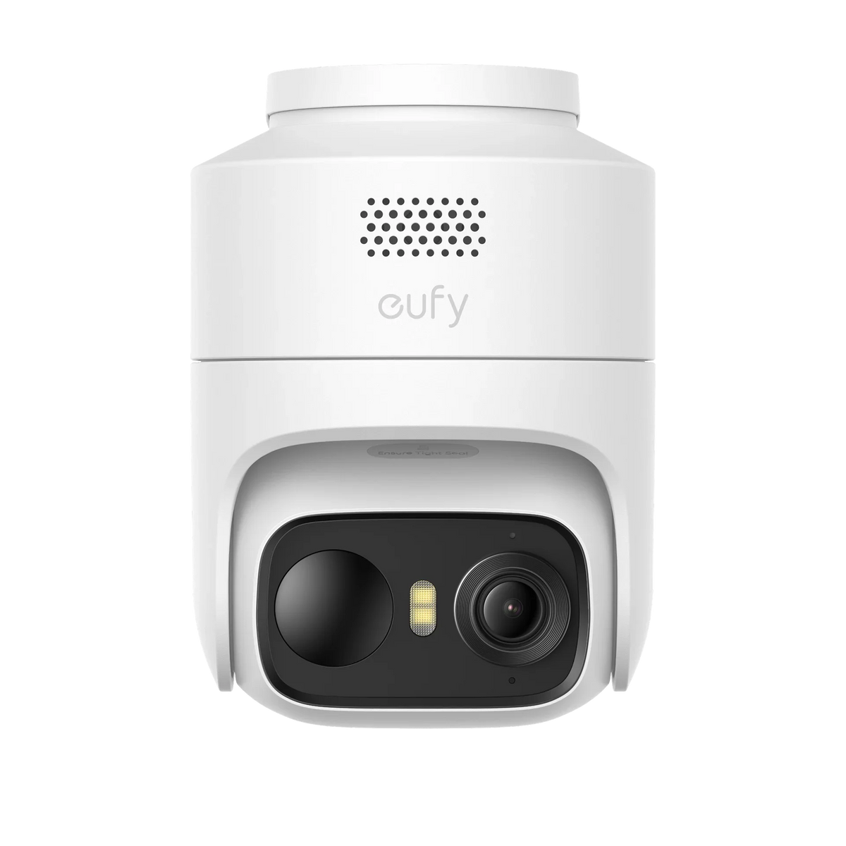 eufyCam C37 2K Security Camera with Solar Panel, White - official product image