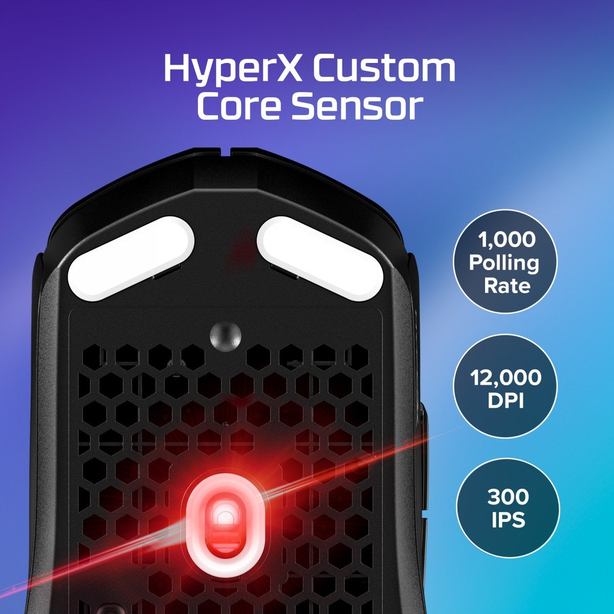 HyperX Pulsefire Haste 2 Core Mouse Wireless Black | 259-8R2E6AA