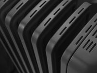 De'Longhi Radia S 1.5kW Oil-Filled Radiator - Grey - fin detail