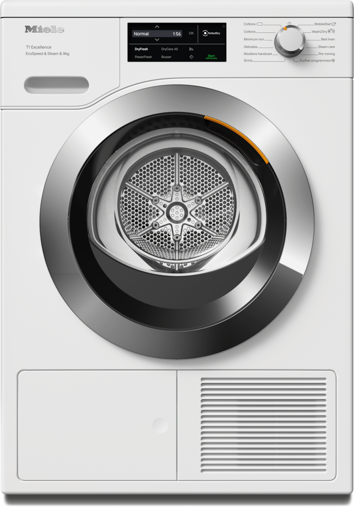 Miele 9kg EcoSpeed & Steam Tumble Dryer