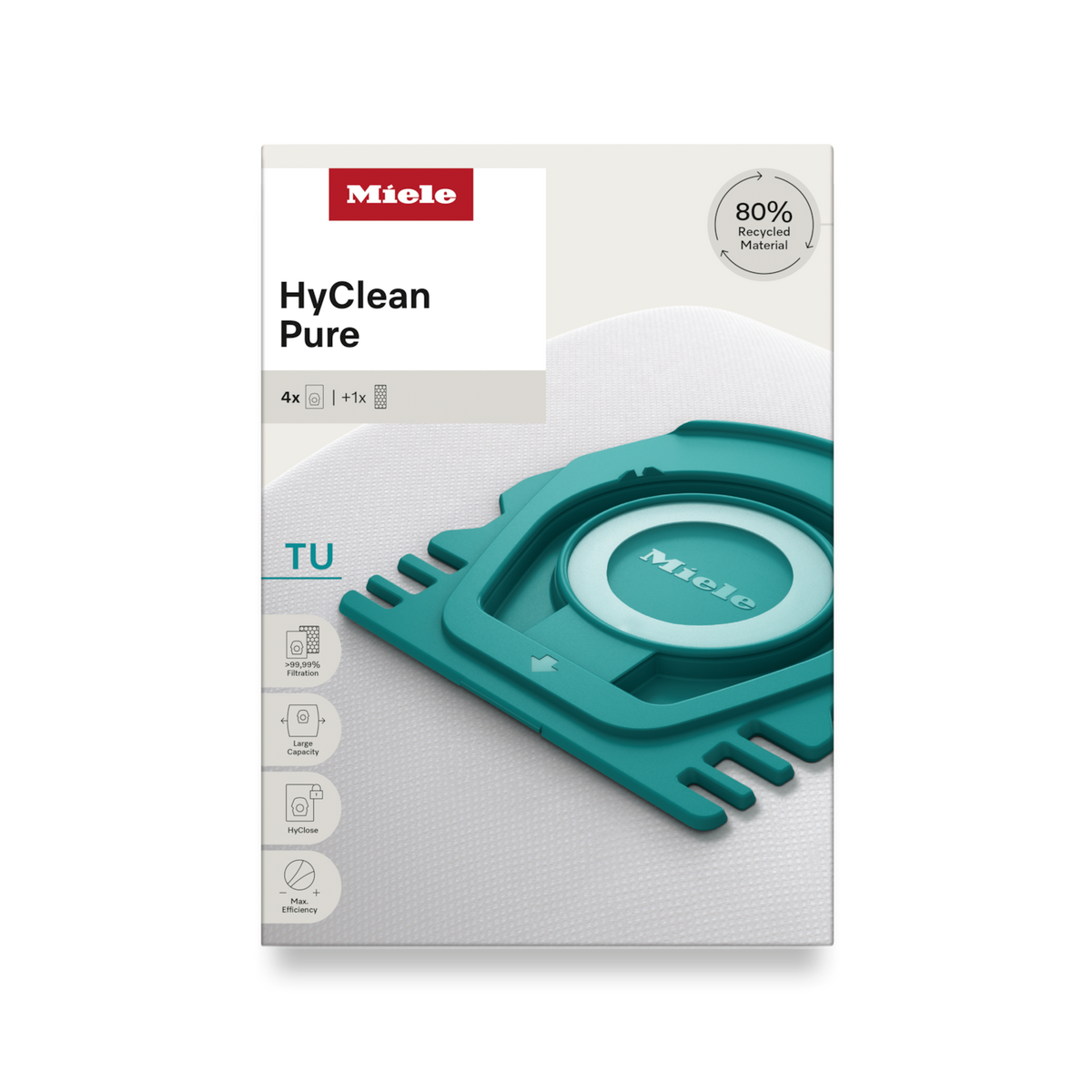 Miele HyClean Pure TU vacuum cleaner bag | 12557060 Miele Vacuum Accessories Euronics Ireland