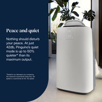 DeLonghi Pinguino AP130i GentleJet Inverter Portable Air Conditioner White | PACAP130IGENTLE