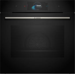 Bosch Series 8 Built-In Steam Oven - Black | HSG7584B1