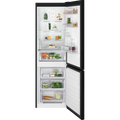 Electrolux 60cm TwinTech NoFrost Freestanding Fridge Freezer Matte Black | LNT6ME33K0
