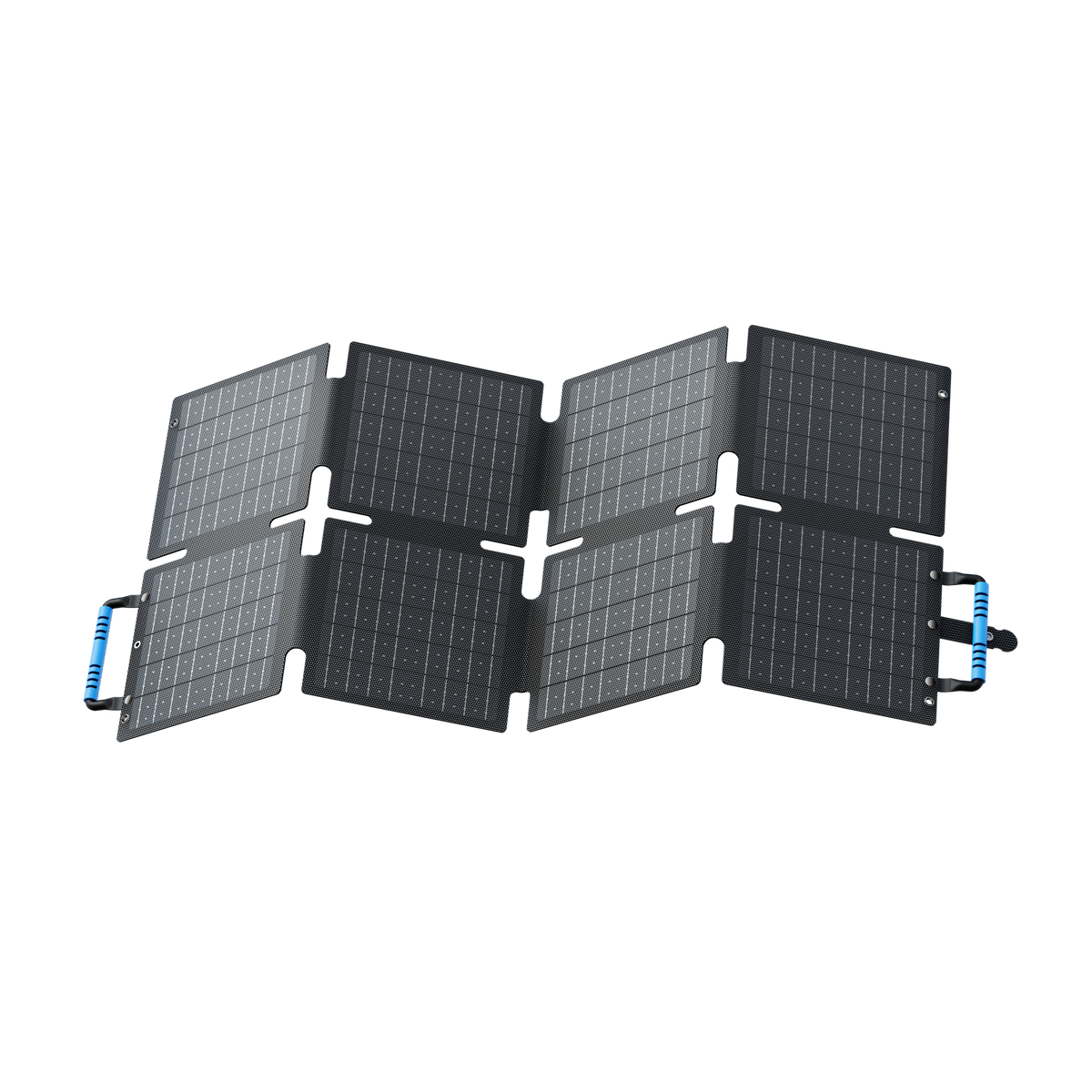 BLUETTI SORA 60 60W Portable Solar Panel - unfolded front view