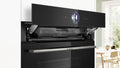Bosch Series 8 compact combi-steam oven with air fry in Black