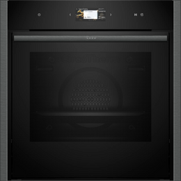 NEFF N90 Built-In Single Oven with Steam - Graphite-Grey | B64FS31G0B
