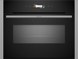 NEFF N70 Built-in Compact Oven with Microwave - Stainless Steel | C24MR21N0B