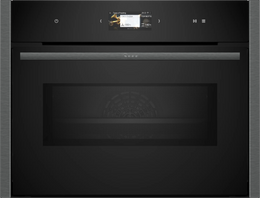 NEFF N90 Built-in Compact Oven with Microwave - Graphite-Grey | C24MS31G0B