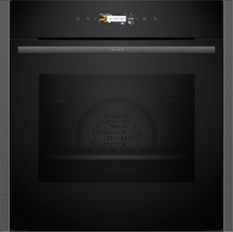 NEFF N70 Built-In Smart Single Oven - Graphite-Grey | B24CR71G0B