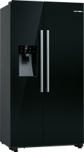 Bosch Series 6 KAD93ABEP American Side by Side Fridge Freezer in Black