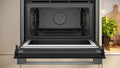 NEFF N90 C24MS31G0B built-in compact oven with microwave in Graphite-Grey