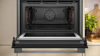 NEFF N90 C24MS71G0B built-in compact oven with microwave in Graphite-Grey