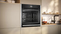 NEFF B54CR71N0B N70 Slide&Hide pyrolytic single oven in Stainless Steel
