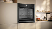 NEFF B64CS51G0B N90 Slide&Hide built-in single oven in Graphite-Grey