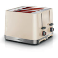 Bosch MyMoment 4-Slice Cream Toaster | TAT4M247GB Bosch Toaster Euronics Ireland