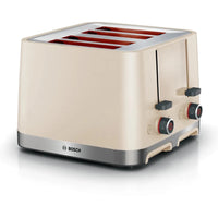 Bosch MyMoment 4-Slice Cream Toaster | TAT4M247GB Bosch Toaster Euronics Ireland