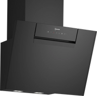 NEFF N 50 60cm angled glass cooker hood in Black