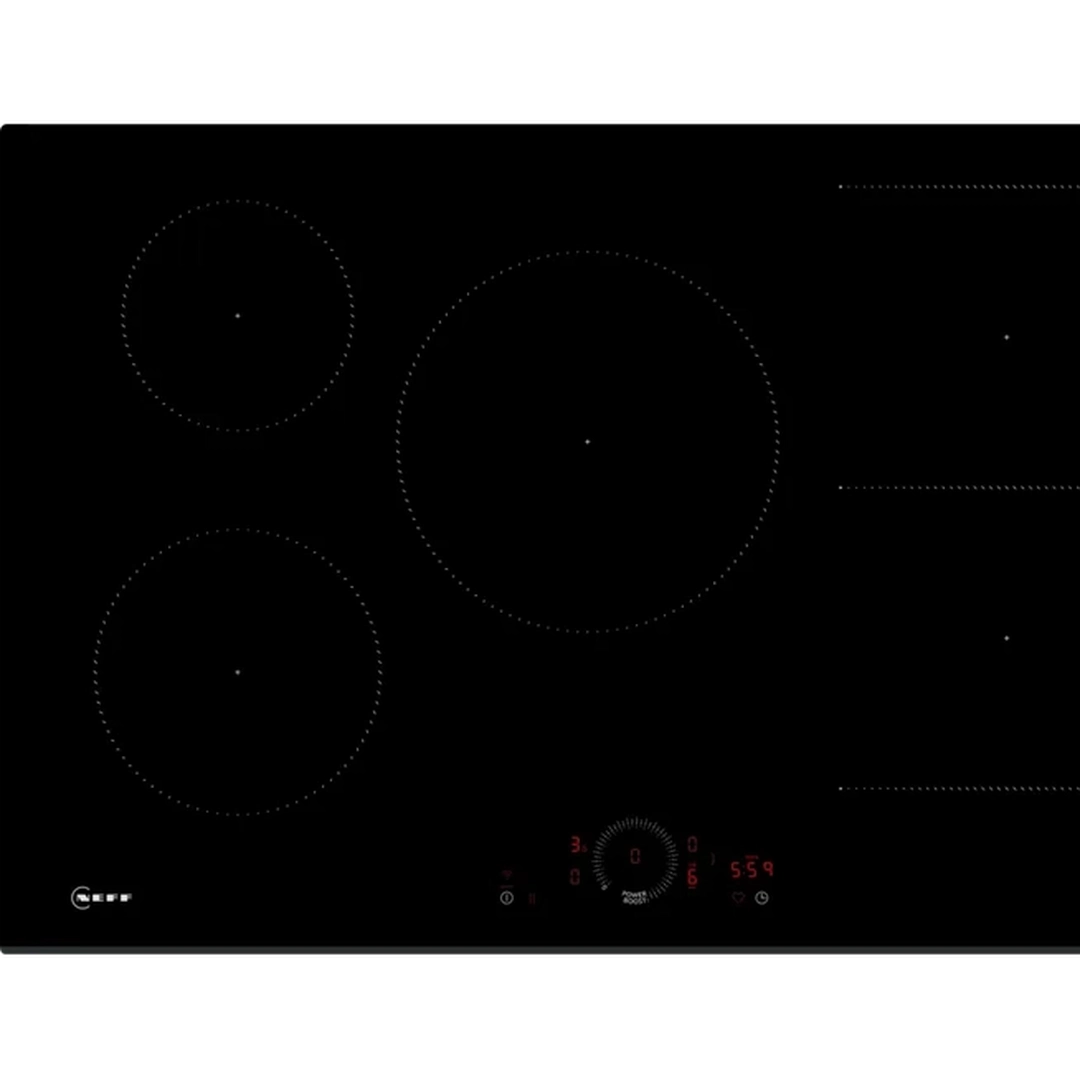 Neff N 70 Induction hob 80 cm Black | T58FHW1L0 NEFF Hob Euronics Ireland