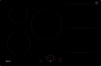 NEFF N 70 T58PHW1L0 80cm flush-mount Combi Induction hob in Black