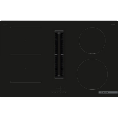 Bosch Series 4 Induction hob with integrated ventilation system 80 cm | PVS811B16E Bosch Hob Euronics Ireland