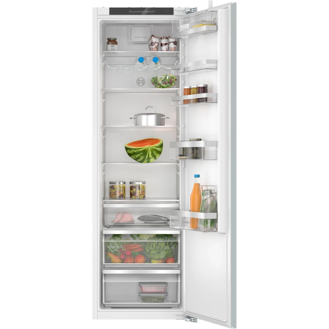 Bosch Series 6 built-in fridge 177.2 x 55.8 cm soft close flat hinge | KIR81ADD0G Bosch Integrated Fridge Euronics Ireland