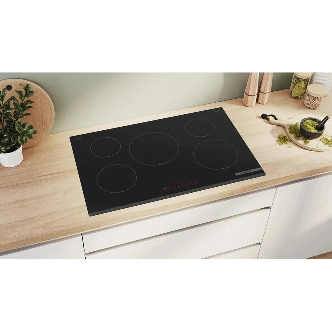 Bosch Series 6 Induction hob 80 cm Black | PIV831HB1E Bosch Hob Euronics Ireland