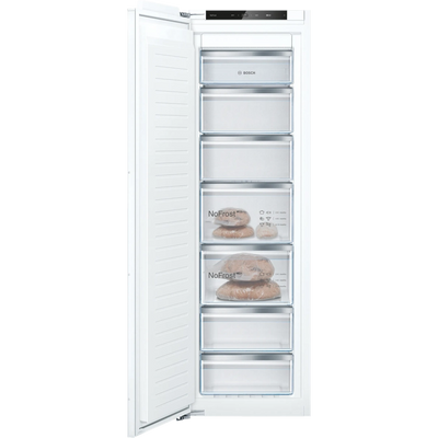 Bosch Series 4 built-in freezer 177.2 x 55.8 cm flat hinge | GIN81VEE0G Bosch Integrated Fridge Euronics Ireland