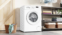 Bosch WGE03408GB Series 2 freestanding 8kg washing machine in White