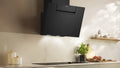 NEFF N 50 60cm angled glass cooker hood in Black