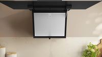 NEFF N 50 80cm angled glass cooker hood in Black