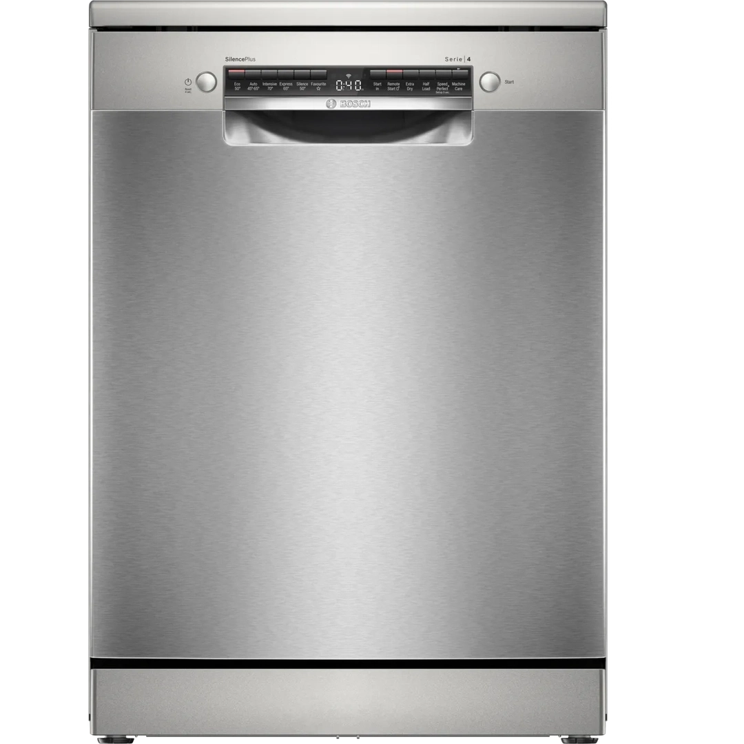 Bosch Series 4 14 Place Freestanding Smart Dishwasher | SMS4EMI06G Bosch Dishwasher Euronics Ireland