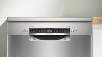 Bosch Series 4 SMS4EKI06G freestanding 60cm dishwasher in Brushed Steel